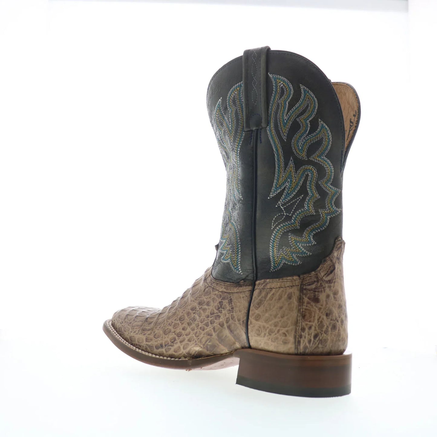 Tony Lama Marfa Caiman TL5258 Mens Brown Leather Cowboy Western Boots