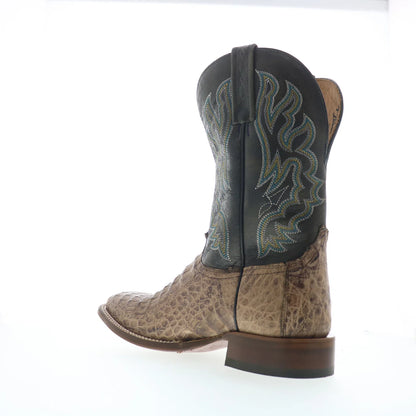 Tony Lama Marfa Caiman TL5258 Mens Brown Leather Cowboy Western Boots