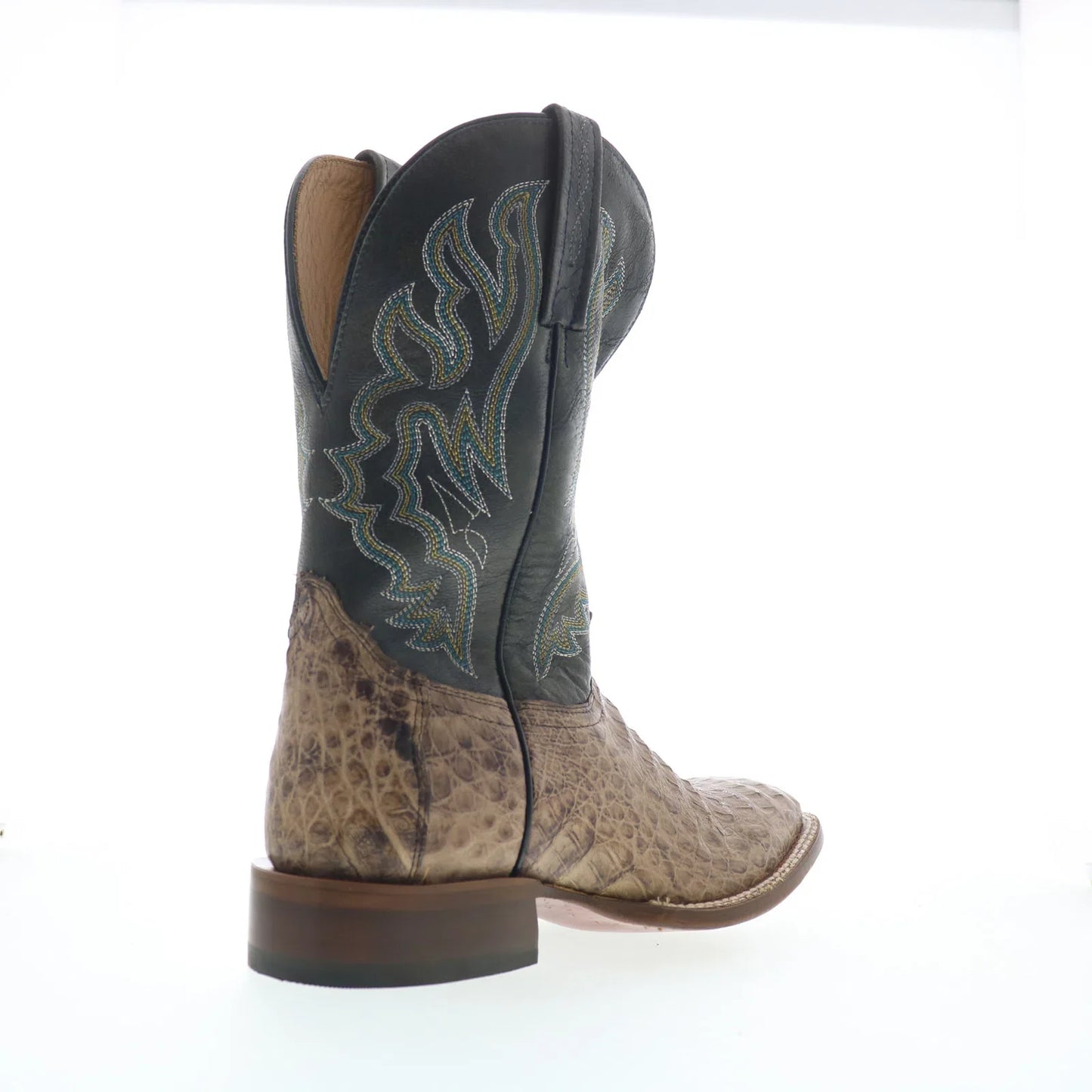 Tony Lama Marfa Caiman TL5258 Mens Brown Leather Cowboy Western Boots