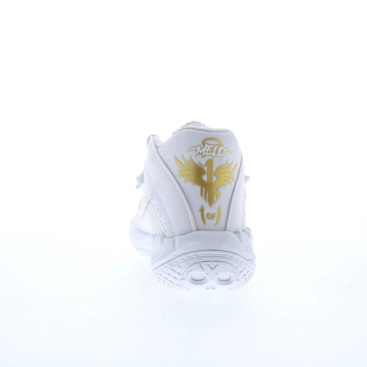 Puma MB.05 Mist 31279401 Mens White Mesh Athletic Baseball Shoes