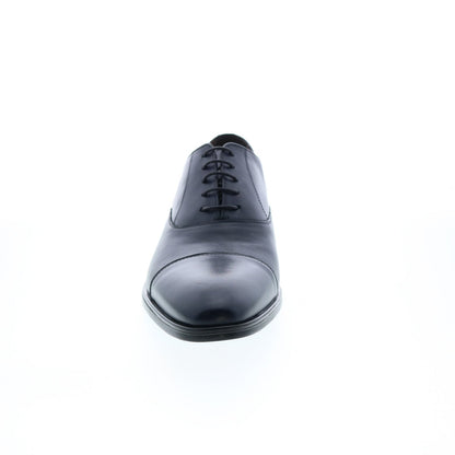 Bruno Magli Luna MB1LUNN0 Mens Blue Leather Oxfords & Lace Ups Cap Toe Shoes