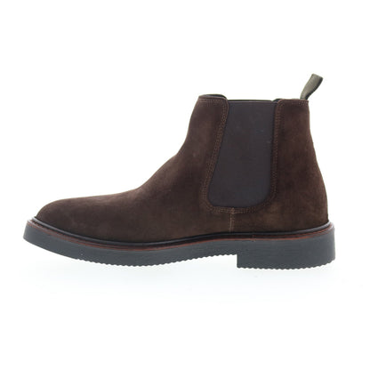 Bruno Magli Rafael MB4RAFC1 Mens Brown Suede Slip On Chelsea Boots