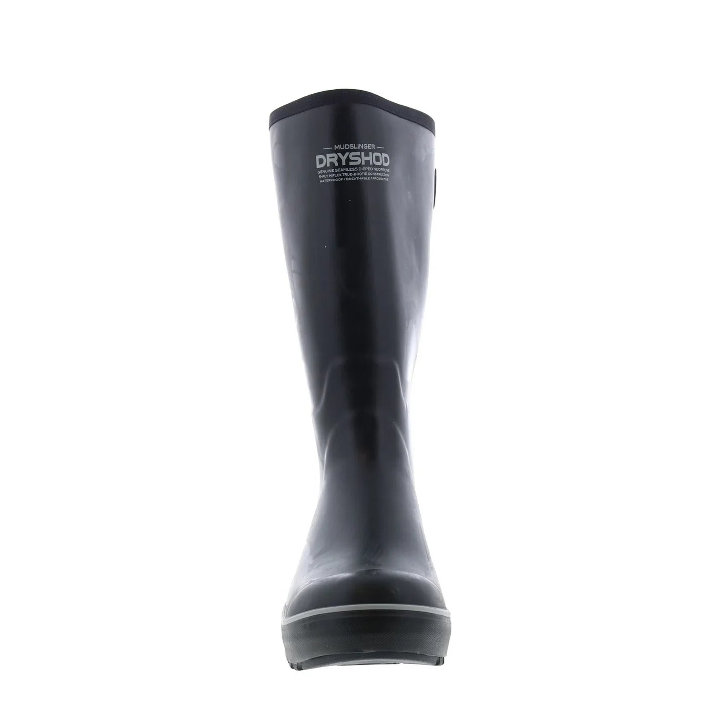 Dryshod Mudslinger HI Gusset Waterproof Mens Black Work & Safety Boots