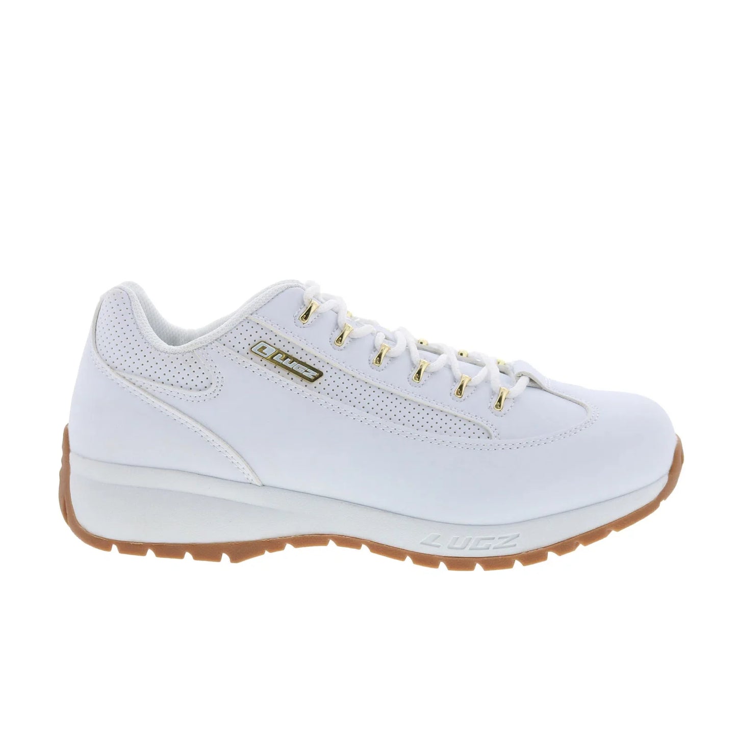 Lugz Express Wide MEXPRSWV-150 Mens White Wide Lifestyle Sneakers Shoes