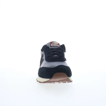 New Balance 515 ML515ADB Mens Black Leather Lace Up Lifestyle Sneakers Shoes