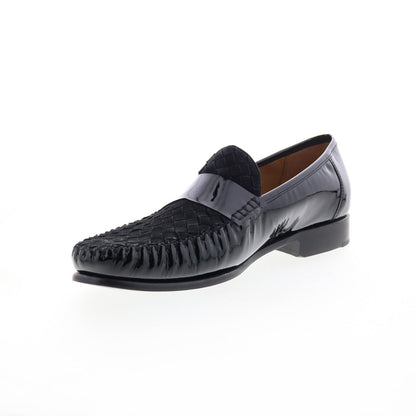 Robert Zur Monaco Penny Tuxedo Mens Black Loafers & Slip Ons Penny Shoes