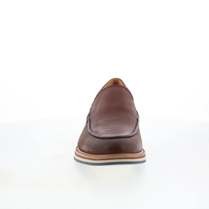Clarks Monahan Step 26181378 Mens Brown Loafers & Slip Ons Casual Shoes