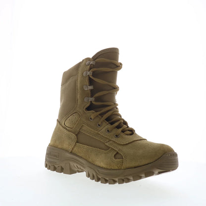 McRae Tactical HW Made In USA 8177 Mens Brown Suede Lace Up Tactical Boots