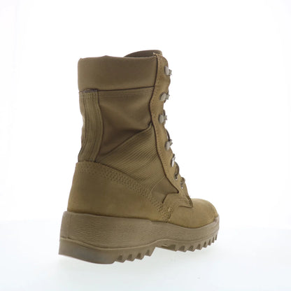 McRae Tactical Made In USA 8188 Mens Brown Suede Lace Up Tactical Boots