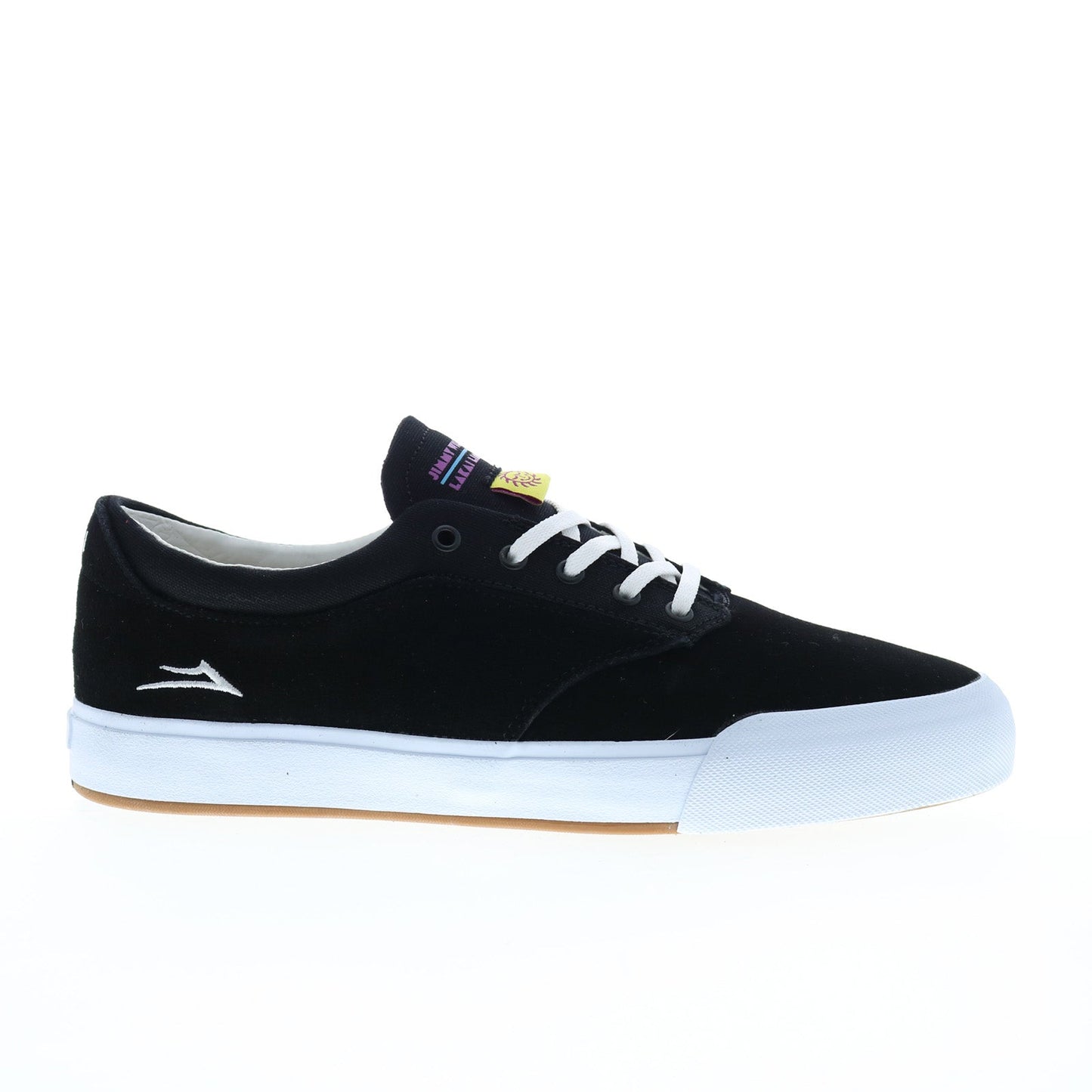 Lakai Wilkins MS2240233A00 Mens Black Suede Skate Inspired Sneakers Shoes