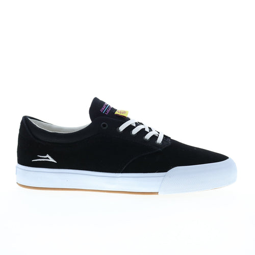 Lakai Wilkins MS2240233A00 Mens Black Suede Skate Inspired Sneakers Shoes