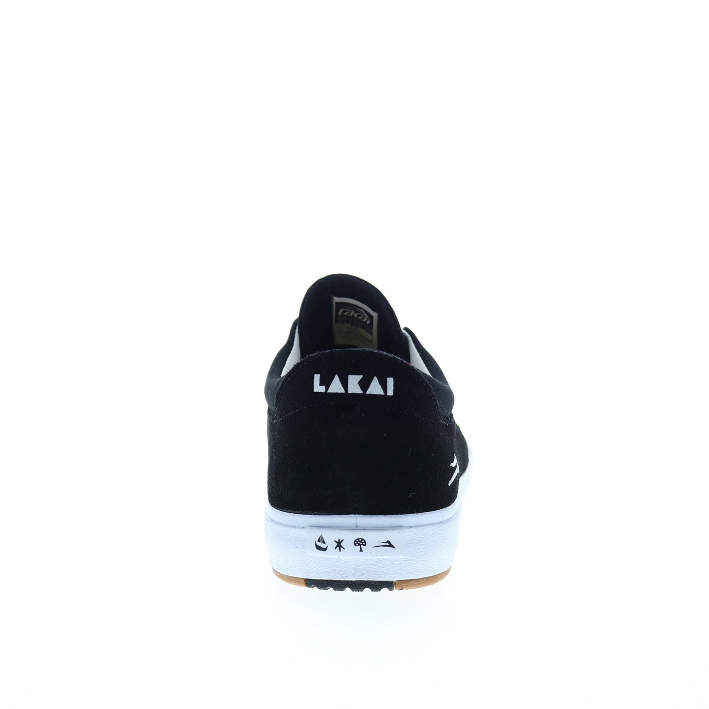 Lakai Wilkins MS2240233A00 Mens Black Suede Skate Inspired Sneakers Shoes