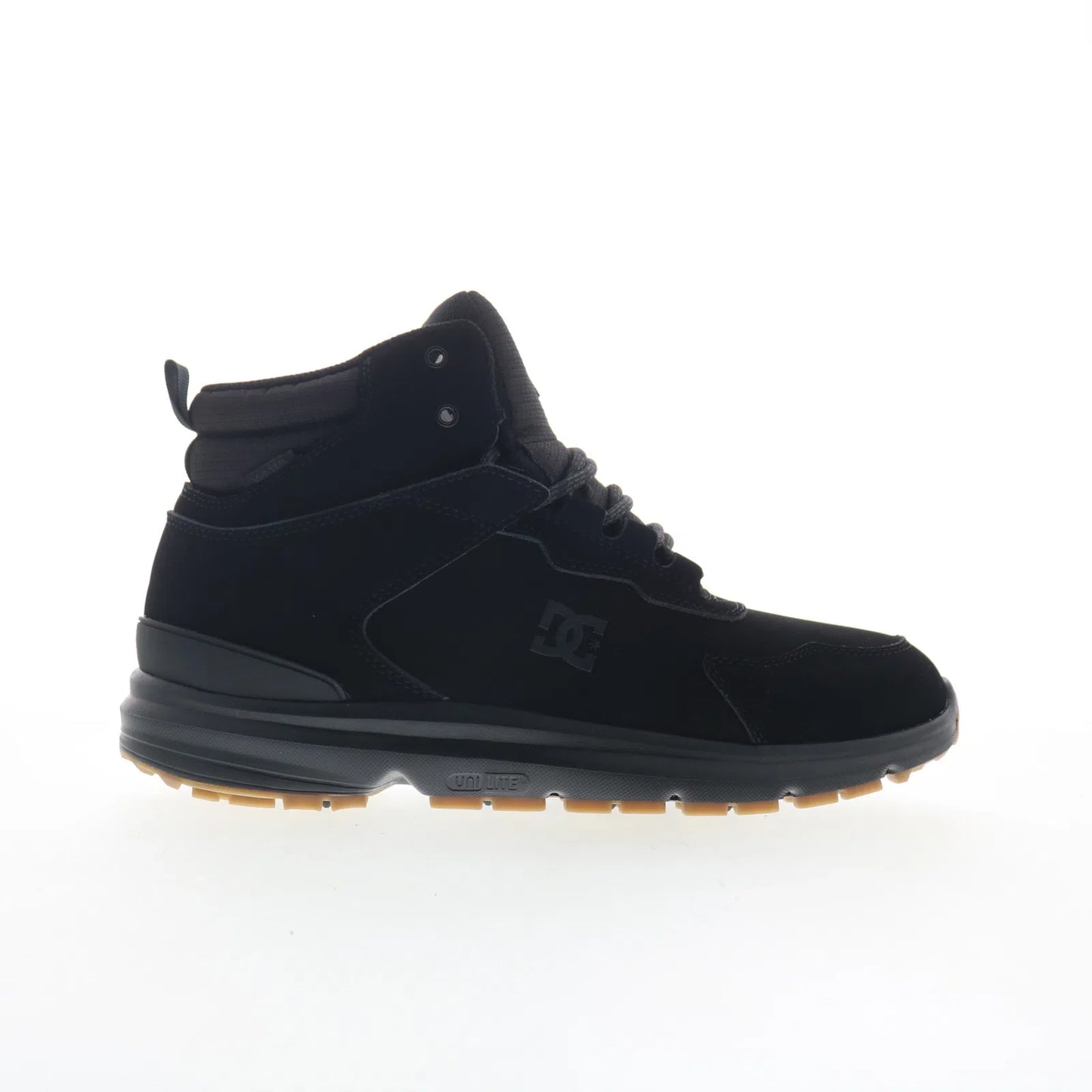 DC Mutiny Water Resistant ADYB700044-3BK Mens Black Casual Dress Boots
