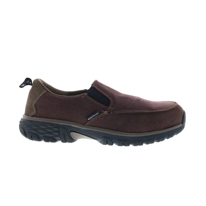 Nautilus Breeze Slip-On Alloy Toe Electrical Hazard Mens Brown Work & Safety Shoes