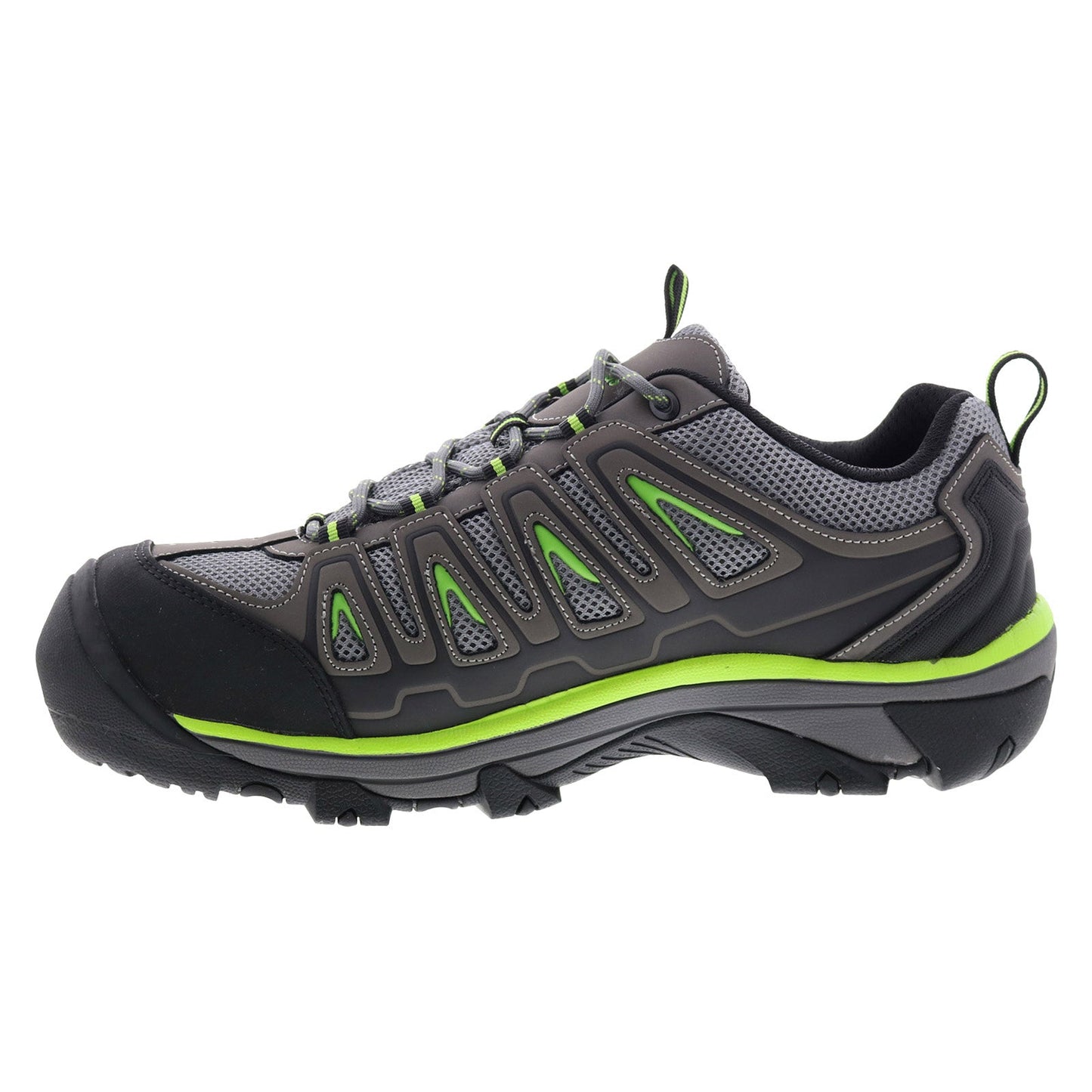 Nautilus Steel Toe Electric Hazard N2208 Mens Gray Wide Athletic Work Shoes