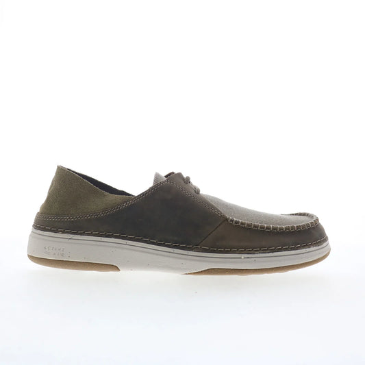 Clarks Nature 5 Moccasin 26172329 Mens Green Oxfords & Lace Ups Casual Shoes