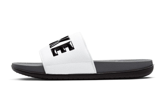 Offcourt Slides Men's :Dark Grey | White