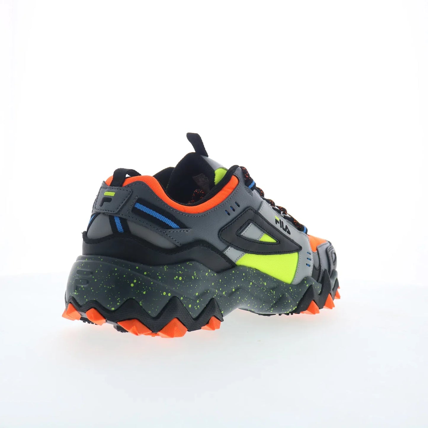 Fila Oakmont TR 1JM01565-806 Mens Orange Leather Athletic Hiking Shoes