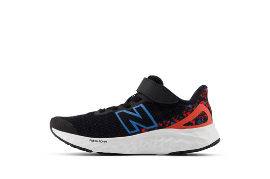 Fresh Foam Arishi v4 Bungee Lace (PS) Younger Kids' :Black | Azure
