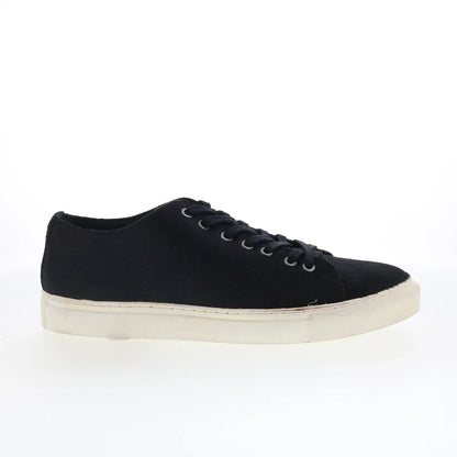 Pajar Palm 46887 Mens Black Leather Lace Up Lifestyle Sneakers Shoes