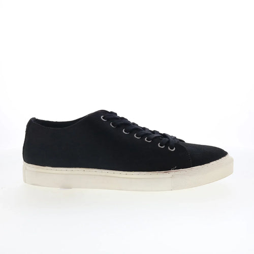 Pajar Palm 46887 Mens Black Leather Lace Up Lifestyle Sneakers Shoes