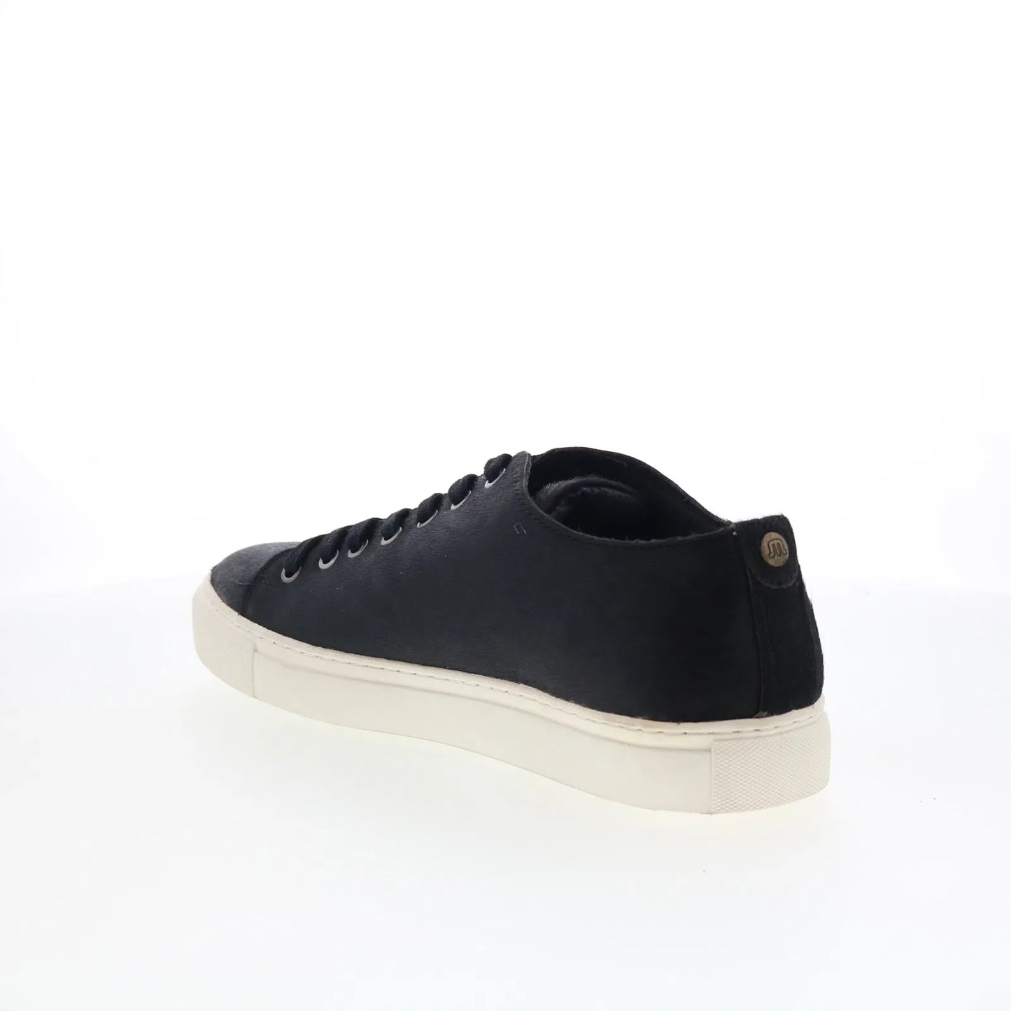Pajar Palm 46887 Mens Black Leather Lace Up Lifestyle Sneakers Shoes
