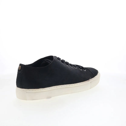 Pajar Palm 46887 Mens Black Leather Lace Up Lifestyle Sneakers Shoes