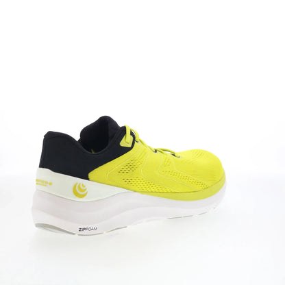 Topo Phantom 2 M046 Mens Yellow Canvas Lace Up Athletic Running Shoes
