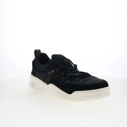 Pajar Pierce 55541 Mens Black Leather Lace Up Lifestyle Sneakers Shoes