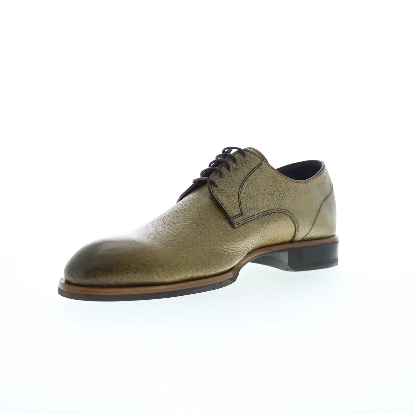 Di Bianco Pisa Florian Mens Brown Oxfords & Lace Ups Plain Toe Shoes
