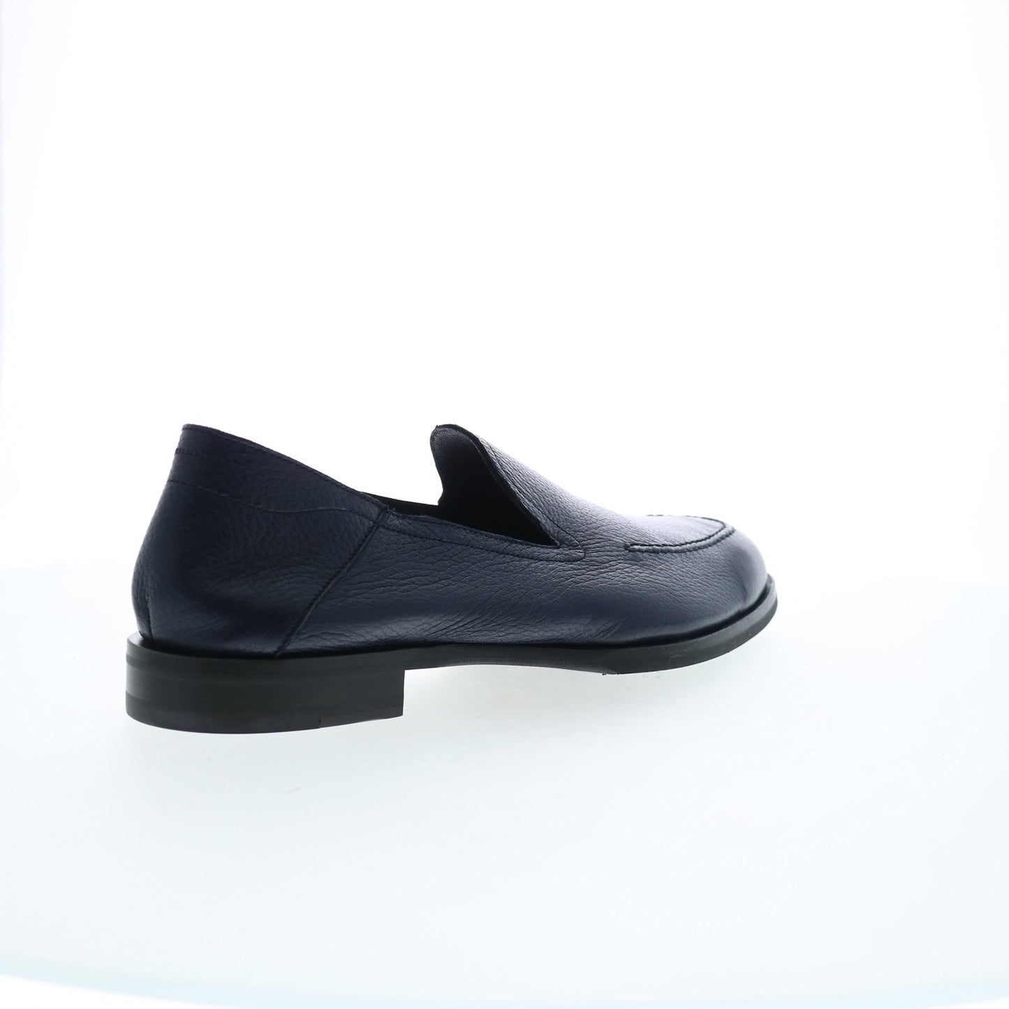 Di Bianco Positano Cervo Mens Black Leather Loafers & Slip Ons Casual Shoes