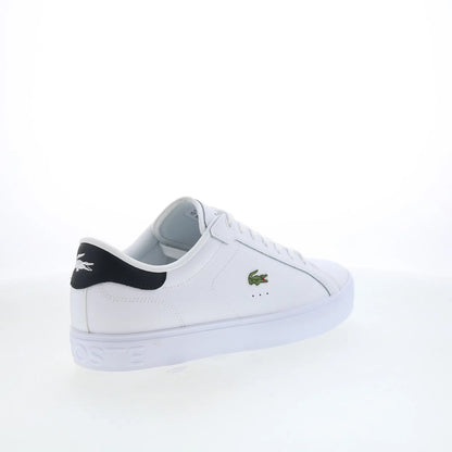 Lacoste Powercourt GRPH 126 1 SMA Mens White Lifestyle Sneakers Shoes