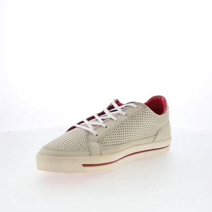 Pajar Queens 47067 Mens Beige Leather Lace Up Lifestyle Sneakers Shoes