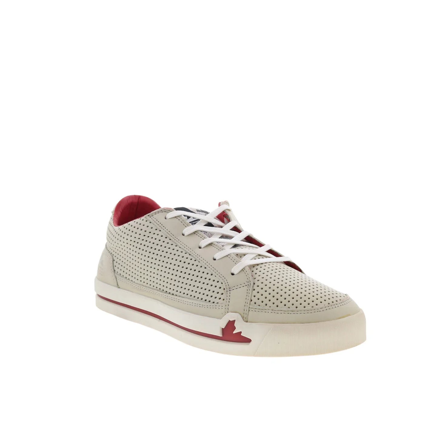 Pajar Queens 47067 Mens Beige Leather Lace Up Lifestyle Sneakers Shoes