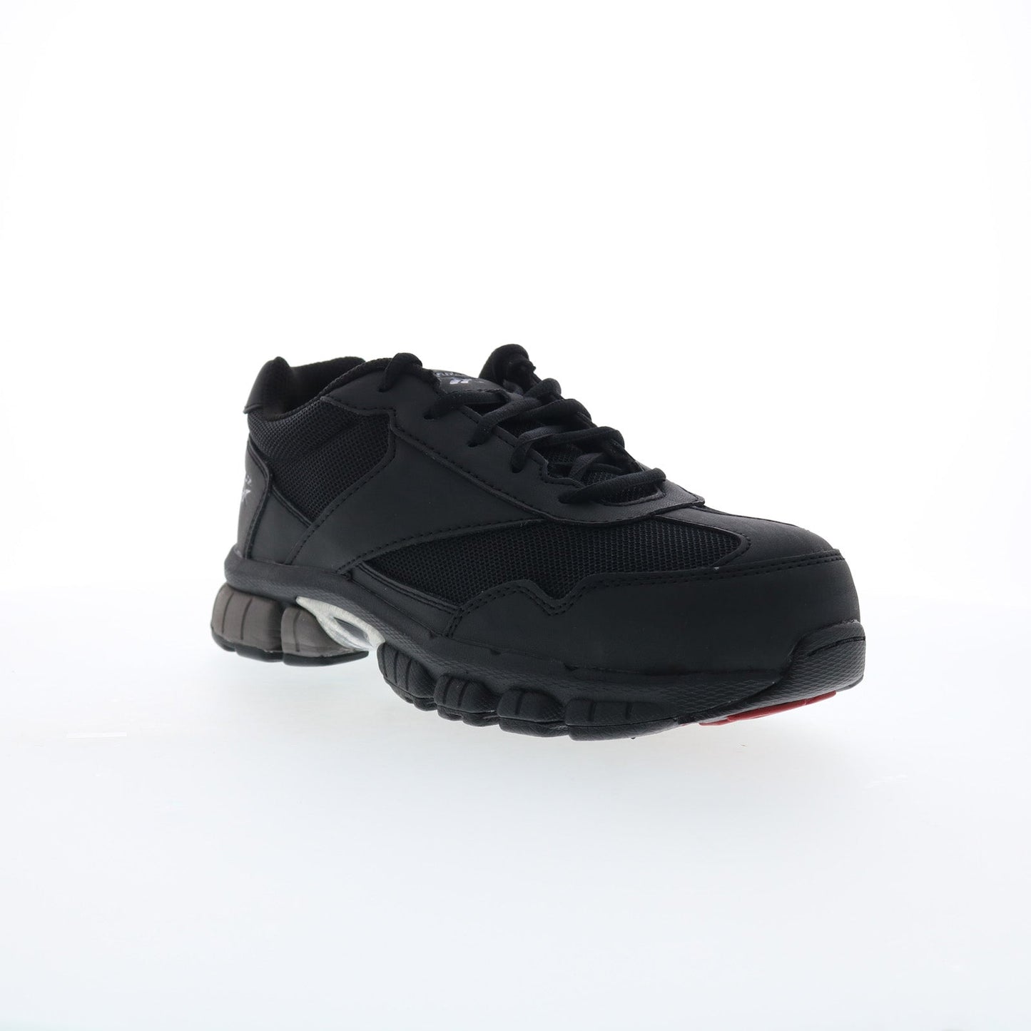 Reebok Work Ketia RB4895 Mens Black Leather Lace Up Work & Safety Shoes