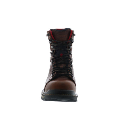 Rocky Rams Horn Lace To Toe Composite Waterproof Mens Brown Boots