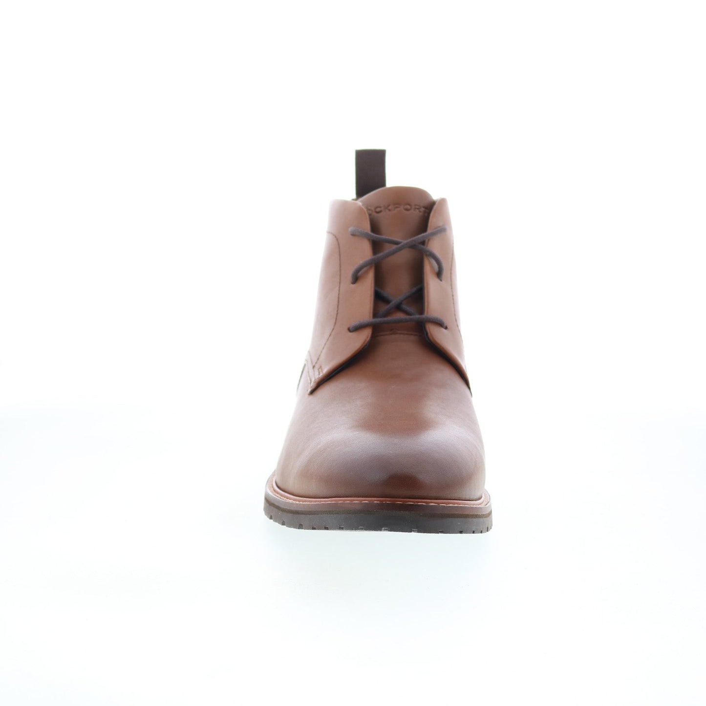 Rockport Caspe RMCASPE Mens Brown Wide Leather Lace Up Chukkas Boots