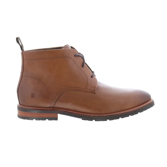 Rockport Caspe RMCASPE Mens Brown Wide Leather Lace Up Chukkas Boots