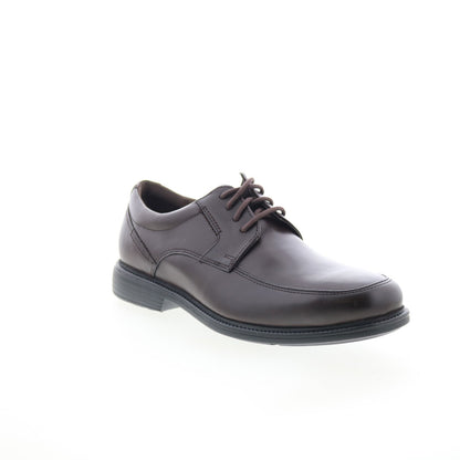 Rockport Charles Road Apron Toe Mens Brown Oxfords & Lace Ups Casual Shoes
