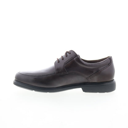 Rockport Charles Road Apron Toe Mens Brown Oxfords & Lace Ups Casual Shoes