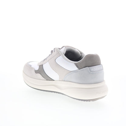 Rockport DMX Corvin RMDMXCORVIN Mens Gray Suede Lifestyle Sneakers Shoes