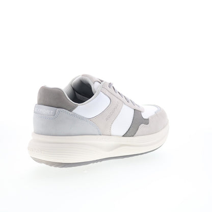 Rockport DMX Corvin RMDMXCORVIN Mens Gray Suede Lifestyle Sneakers Shoes