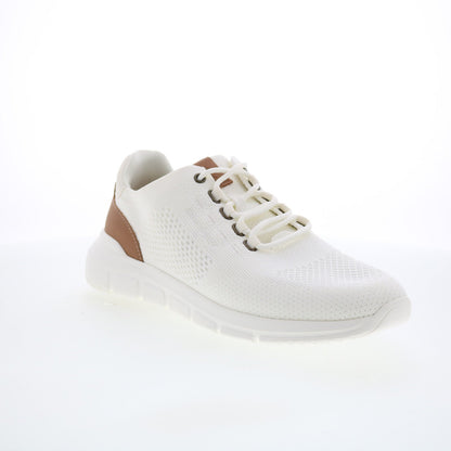 Rockport Jaimson RMJAIMSON Mens White Wide Canvas Lifestyle Sneakers Shoes