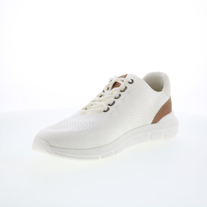 Rockport Jaimson RMJAIMSON Mens White Wide Canvas Lifestyle Sneakers Shoes