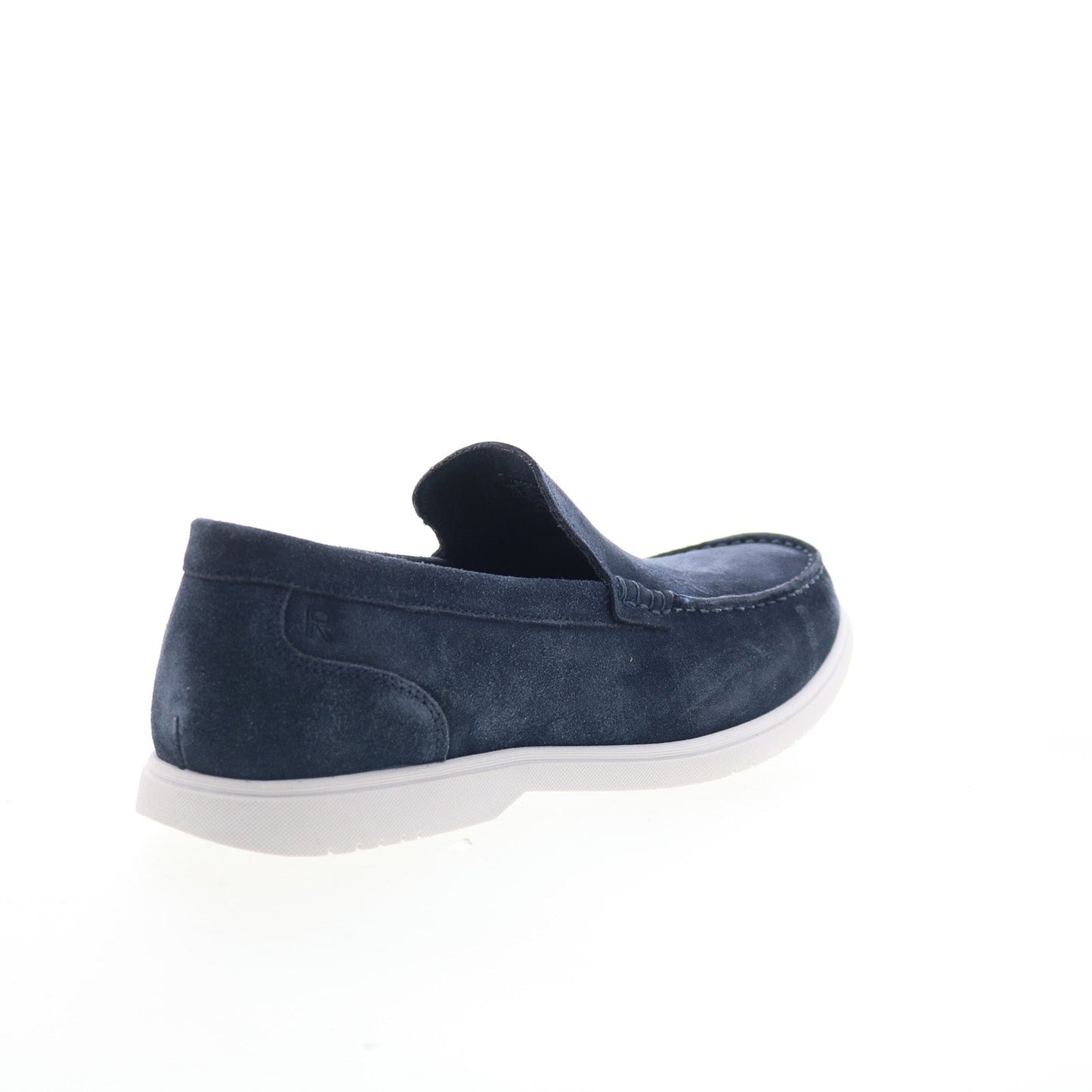 Rockport Jensen Mens Blue Suede Slip On Loafers & Slip Ons Casual Shoes