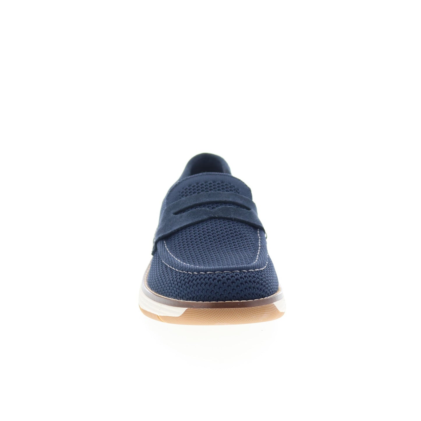 Rockport Lance RMLANCE Mens Blue Mesh Loafers & Slip Ons Penny Shoes
