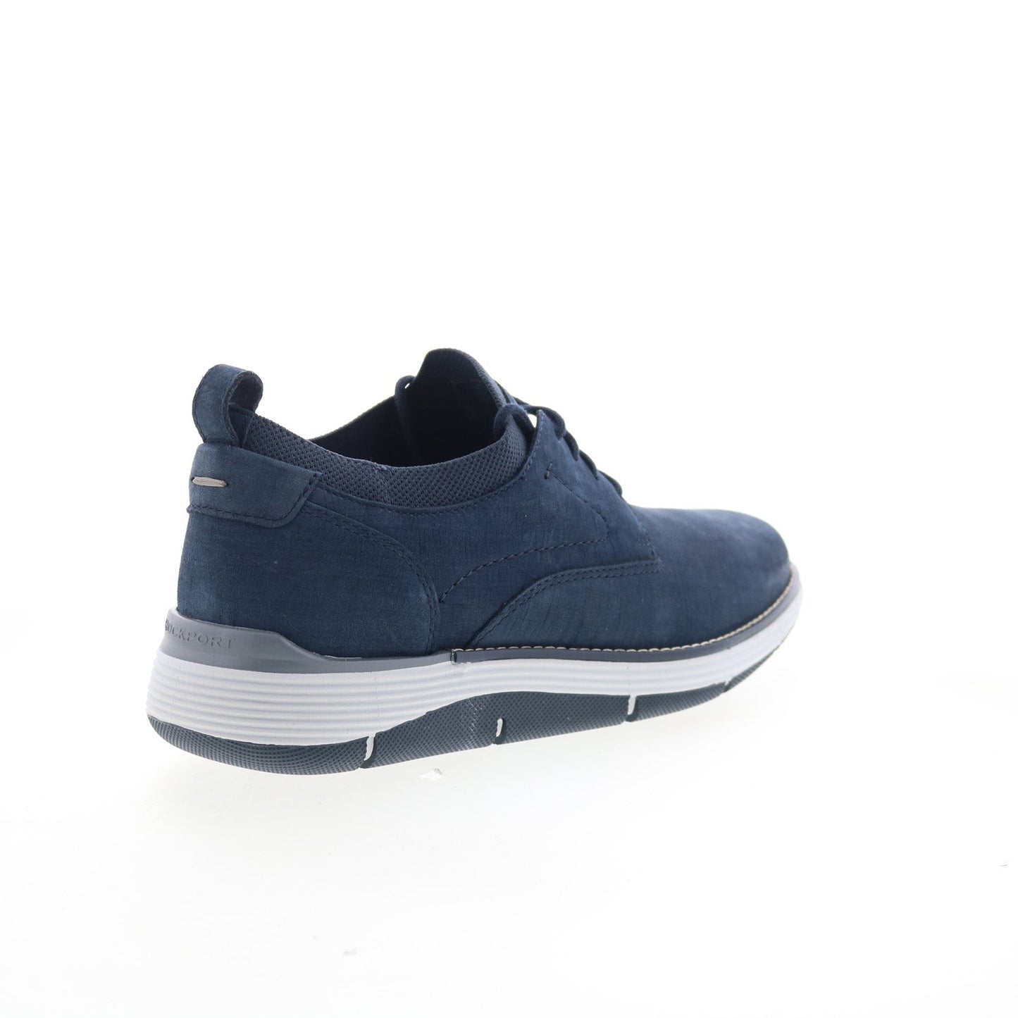 Rockport Lukah 2 RMLUKAH2 Mens Blue Suede Lace Up Lifestyle Sneakers Shoes