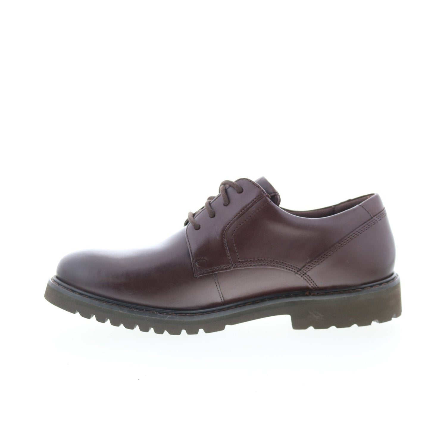 Rockport Maverick Plain Toe Oxford Mens Brown Wide Oxfords Plain Toe Shoes