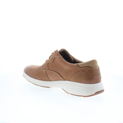 Rockport Noah Plain Toe Mens Brown Oxfords & Lace Ups Plain Toe Shoes