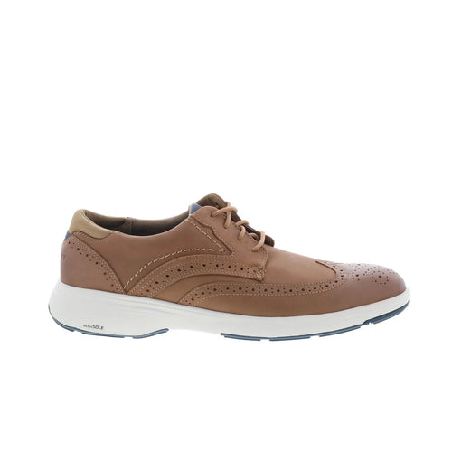 Rockport Noah Wingtip Mens Brown Oxfords & Lace Ups Wingtip & Brogue Shoes